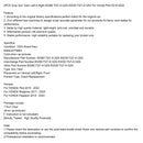 2PCS Gray Sun Visor Left & Right 83280-TG7-A12ZA  For Honda Pilot 2016-2022