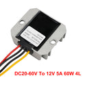 3-30A Waterproof DC/DC Converter Power Supply Regulator 20-60V Step Down To 12V
