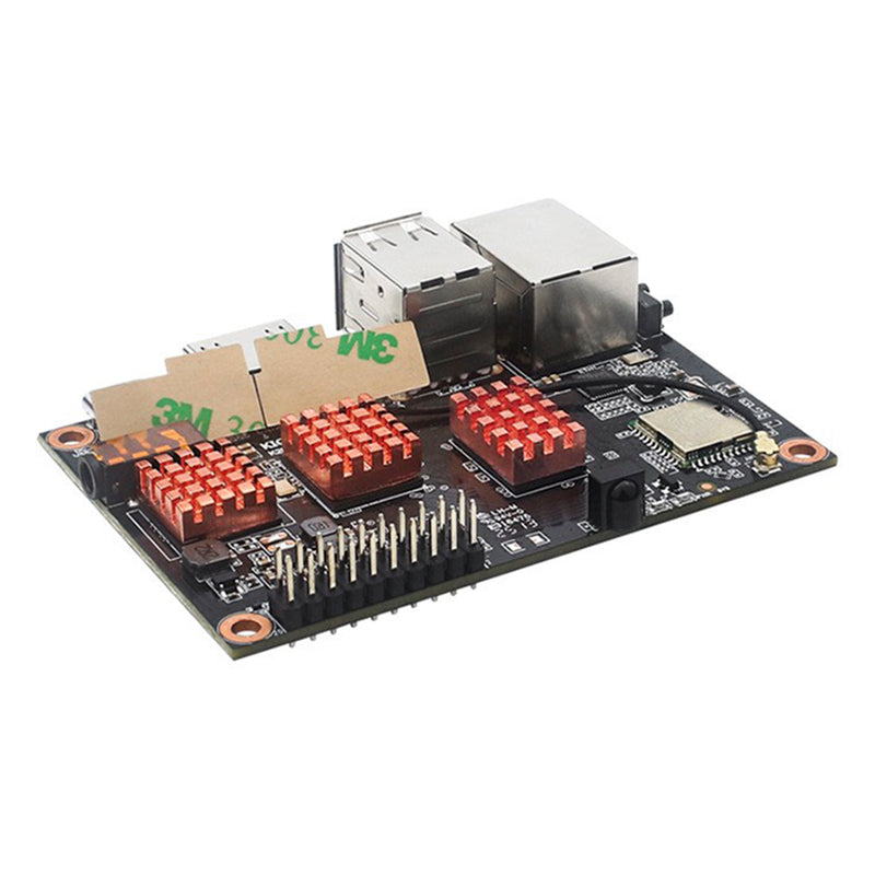 Quanzhi H618 Development Board Heat Sink Pure Copper Radiator For Kickpi K2B