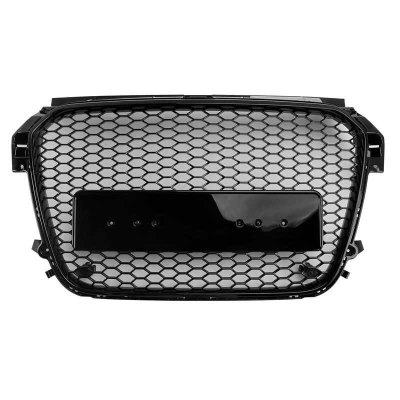 Gloss Black Front Honeycomb Bumper Grill Grille Fit Audi A1 S1 2010-2014