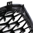 Diamond Glossy Black Front Bumper Kidney Grille Fit BMW X3 G01 X4 G02 2022-2025
