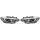 Left+Right LED Headlight For BMW 3 Series F30 F31 2016-2019 Without AFS