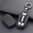 Leather Silicone Car Key Case Cover With Buckle For Isuzu