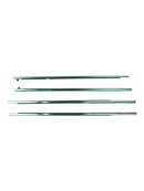 4PCS Door Window Belt Trim Molding For Honda Accord CM5 4D Sedan 2003-2005