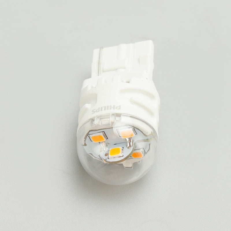 For Philips 11071AU31B2 Ultinon Pro3100 LED-AMBER WY21W W3x16d 12V