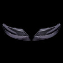 2PCS Front Headlight Glass Clear Cover For Audi Q7 2006-2015