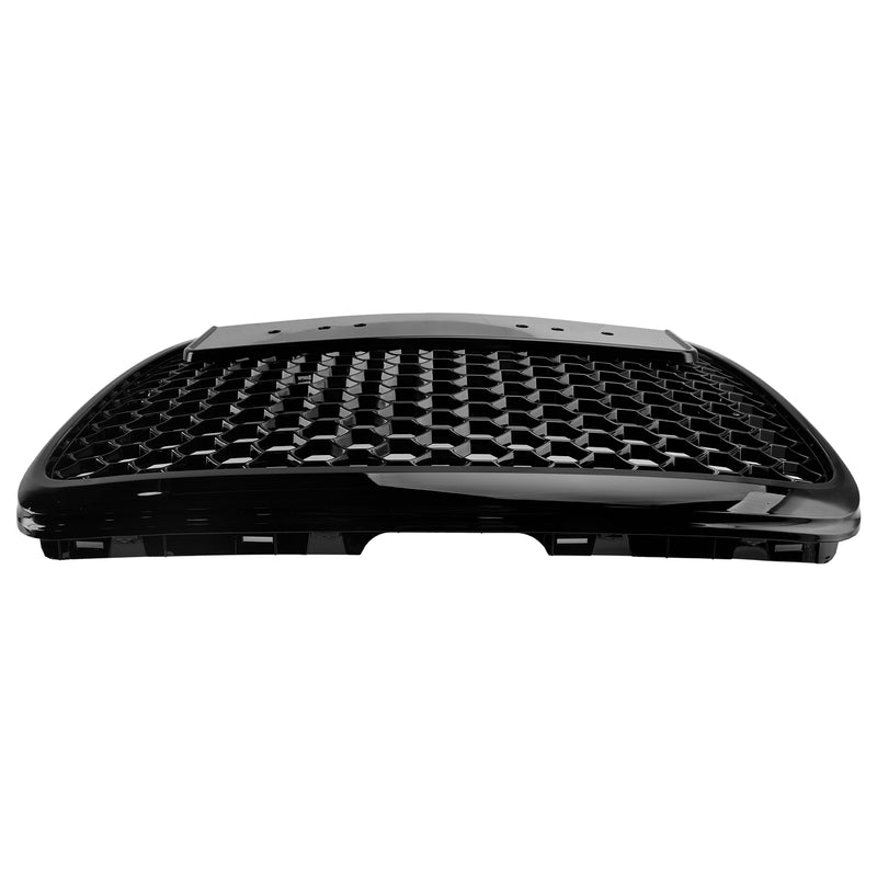 Black Front Honeycomb Bumper Grill Grille Fit Audi A6 C6 2008-2011 Facelift