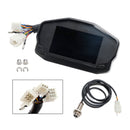 Universal Digital Lcd 3 Interface Odometer Speedometer Tachometer For Motorcycle