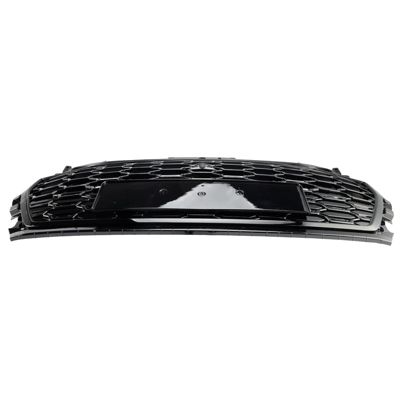 RSQ5 Style Front Honeycomb Mesh Grill Grille Fit Audi Q5 SQ5 2021-2025