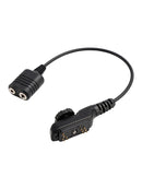 K Interface Headset Port Converter Cable for Hytera HYT PD780 PD700 PD980 PD788G