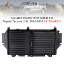 2024-2025 Toyota Tacoma Radiator Shutter With Motor 2.4L 53100-AK011