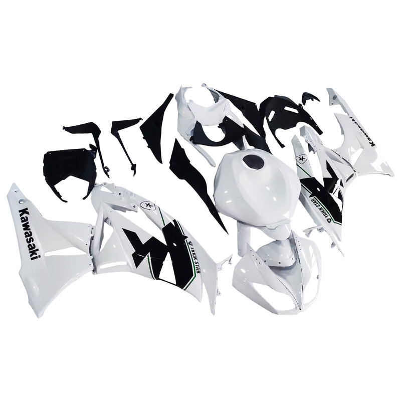 Amotopart Kawasaki ZX6R 636 2009-2012 Fairing Kit Bodywork Plastic ABS