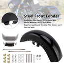 Steel Front Fender Mudguard For Touring Electra Glide Ultra Limited 2014-2024