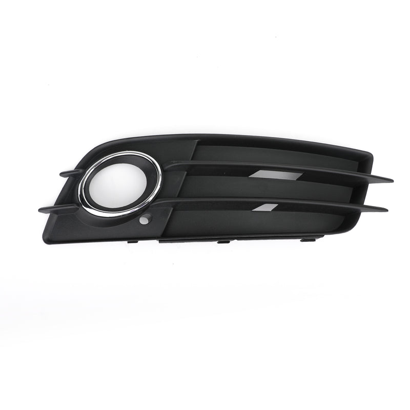 Pair Car Fog Light Grill Cover Left&Right For Audi A4 B8 S-Line S4 2008-2012