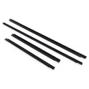 4PCS Weatherstrip Door Belt Seal Out For Nissan Pathfinder Terrano R50 1995-2004