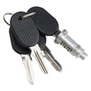 Right and Left Door Lock Kit + Bonnet + Cylinder + 4 Keys For Fiat Panda 85/104