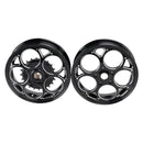 ALUMINUM 3.0 X 12" WHEEL RIM SET BLACK FOR VESPA SPRINT PRIMAVERA 50 125 150