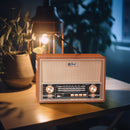 Retro-Style Decorative Radio Multifunction Music Player Bluetooth Speaker Radio