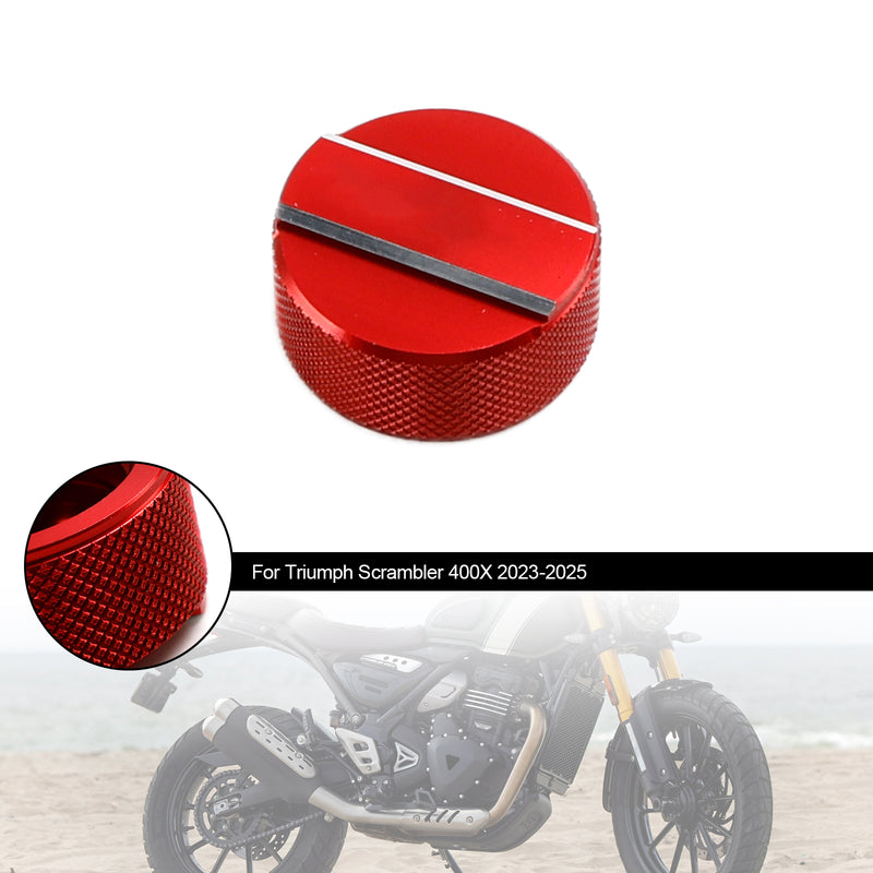 Radiator Cover coolant Cap Lid For Scrambler 400X 2023 2024 2025