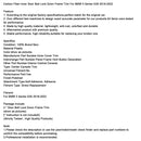 Carbon Fiber Inner Door Bolt Lock Down Frame Trim For BMW 5 Series G30 18-22