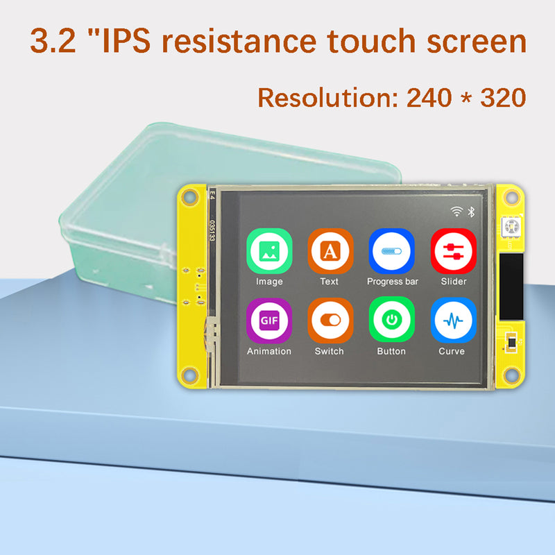 ESP32 3.2-inch Touch Screen Development Board WIFI Bluetooth IoT MCU LCD Display
