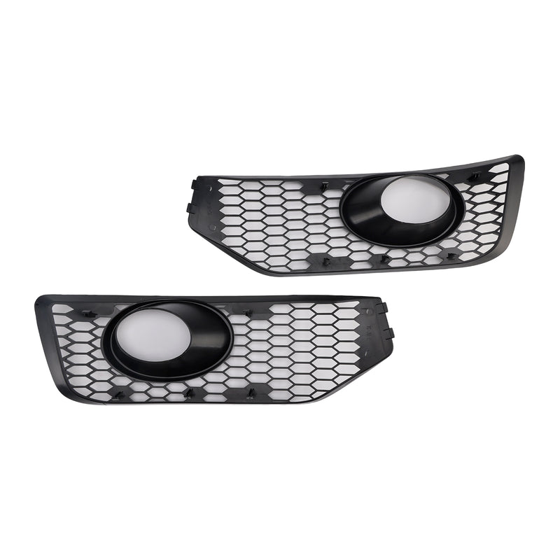 Fog Lamp Light Cover Insert Grille Fit VW T5 T5.1 2010-2015 S-line Gloss Black