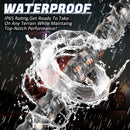 2X 2ft RGB LED APP Whip Lights Antenna W/ Flag Remote Control For Polaris UTV ATV