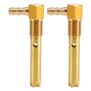 2x 1/4" ID Hose Fuel Tank Vent 1/4"-18NPTF Thread For small and large Fuel tank