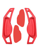 Steering Wheel Paddle Shifter Extension For Smart Aluminium Red