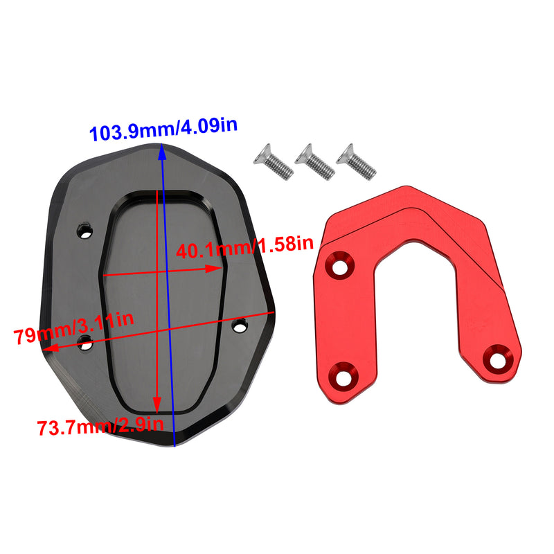 Ducati Scrambler 400/800/1100 2015-2020 Kickstand Enlarge Plate Pad