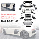 Fit AUDI R8 4S 2016-2020 Upgrade To 2021-2024 Body Kit Bumper