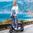 3-Speed Adjustable Up to 11 MPH Neon Lights 12.43-Mile Range Electric Scooter for Kids Ages 4-10 Electric Scooter with Seat for Kids