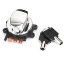 ROUND IGNITION SWITCH w/ KEYS for DYNA SOFTAIL ROAD KING 71501-93 / 714313-96