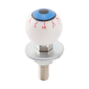 2x Custom Eyeball License Plate Bolt Screw Plastic Motorcycle Chopper Trike