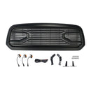 2013-2018 Dodge Ram 1500 Black Big Horn Style Front Bumper Grill Grille