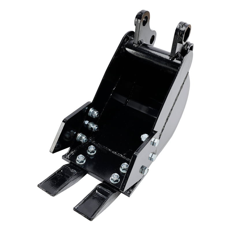 Mini Excavator Attachment Narrow Rock Bucket 200mm Trenching Buckets 2-Teeth
