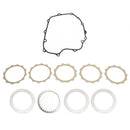 Clutch Friction Plates And Gasket Kit for Kawasaki Ninja 250 300 EX300 2015-2017