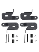 2 Pack 7318 A-Pillar Black Light Mount Brackets For Jeep Wrangler Jl 2018-2019