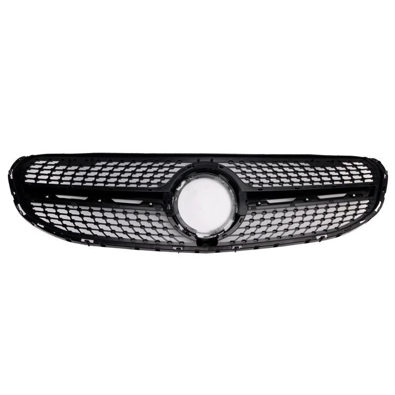 Diamond Front Bumper Grille Fit Mercedes-Benz X253 GLC250 GLC300 2020-2022