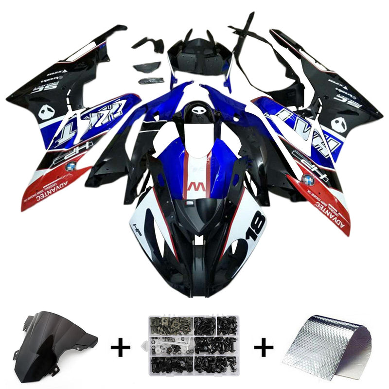 Amotopart BMW S1000RR 2015-2016 Fairing Kit Bodywork Plastic ABS