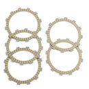 Clutch Friction Plate Kit for Kawasaki EX250 Ninja 250 250R 1988-2007 13088-1013