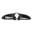 2pcs Gloss Black Door Wing Mirror Cover Caps Casing For VW Golf MK7 2015-2019