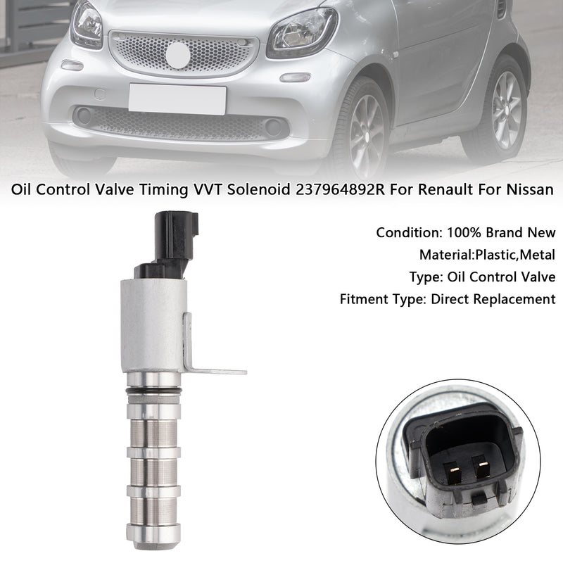 Oil Control Valve Timing VVT Solenoid 237964892R For Renault For Nissan