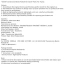 A245E Transmission Master Rebuild kit Clutch Plates For Toyota