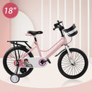 16"/18" Kids Bike for Boys and Girls with auxiliary wheels & Rack & Basket