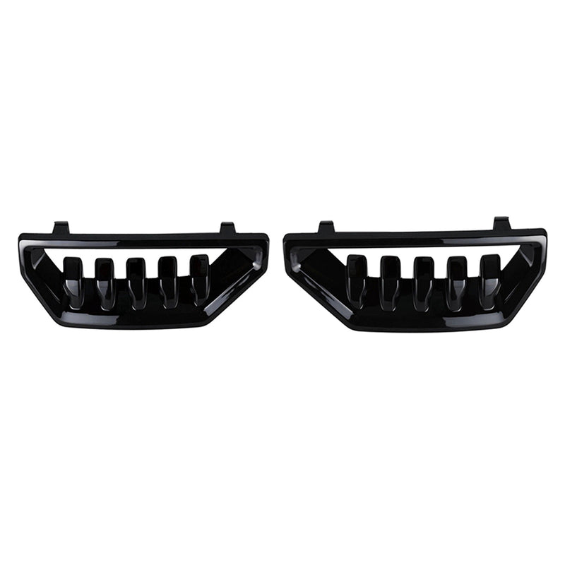Left & Right Side Bumper Face Bar Grilles for GMC Sierra 1500 2022-2024
