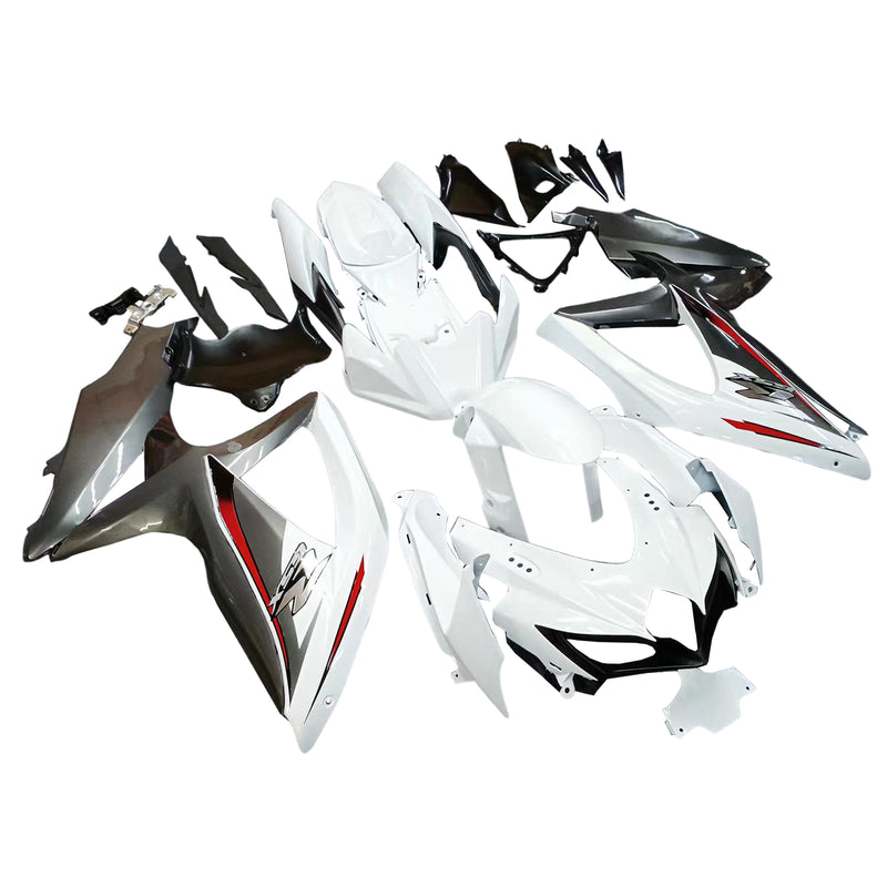 Amotopart Suzuki GSXR 600/750 2008-2010 K8 Fairing Kit Bodywork Plastic ABS