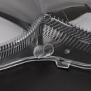 2Pcs Headlight Shell Lens Cover+Glue For Benz W230/R230 SL500 SL600 2003-08