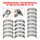 Crankshaft Bearing & Con Rod Bearing Set for VW Jetta GTi AUDI A4 1.8 2.0