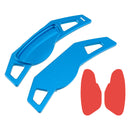 Steering Wheel Paddle Shifter Extension For Smart Aluminium Blue